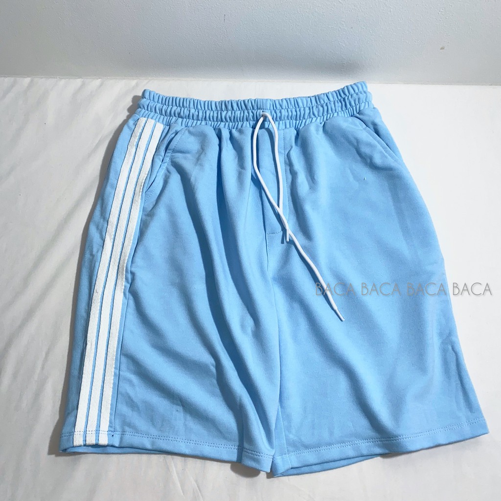 Quần Short Thun 3 Sọc Unisex thể thao US150