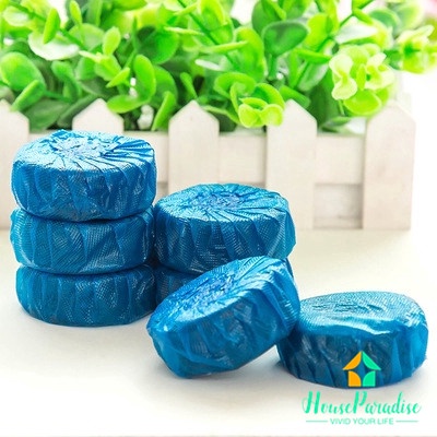 Viên sủi xanh lam vệ sinh bồn cầu tiện lợi