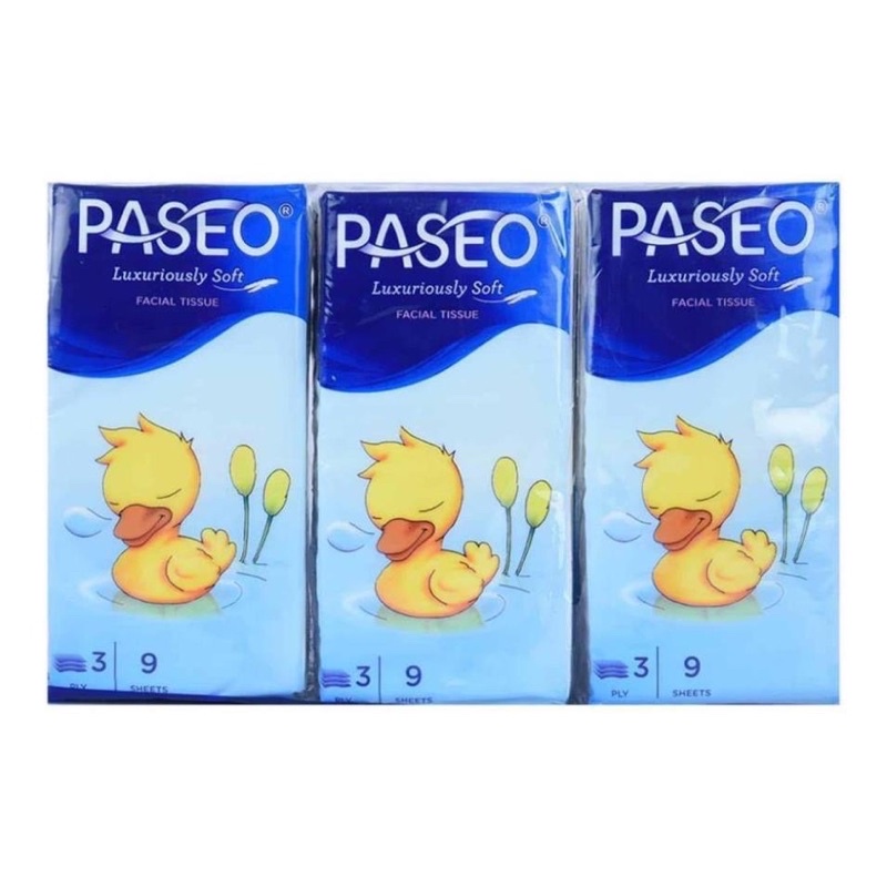 Combo 3 lốc khăn giấy bỏ túi  Paseo