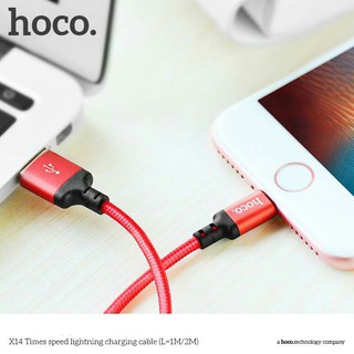 CÁP SẠC NHANH Hoco X14 1M Lightning SẠC FULL DÒNG IPHONE - CHÍNH HÃNG