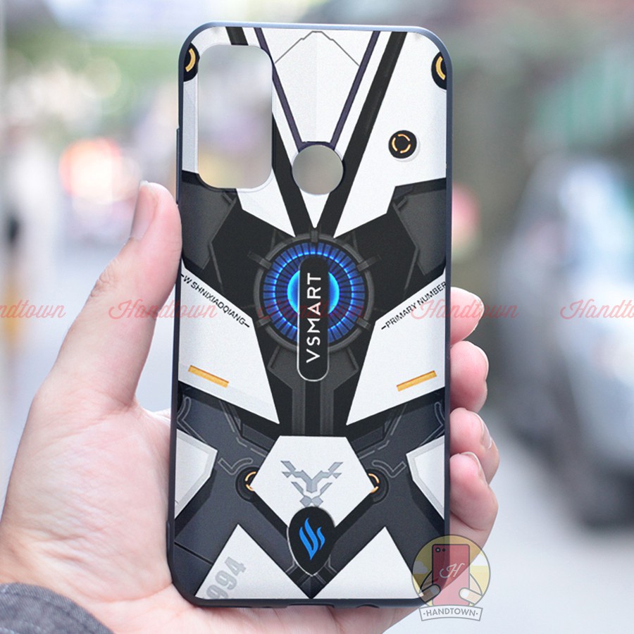 Ốp Lưng Công Nghệ cho Vsmart Star 5 Joy 4 Live 4 Star Joy 1 2 Bee Bee 3 Joy 3 Active 3 1 + Plus Aris Pro 5G Dẻo Đen