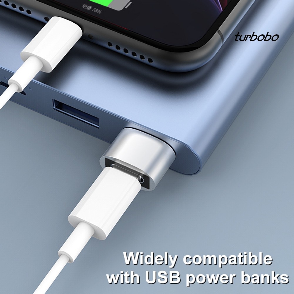 Set 2 đầu chuyển đổi Type-C Sang Usb bằng hợp kim nhôm cao cấp
