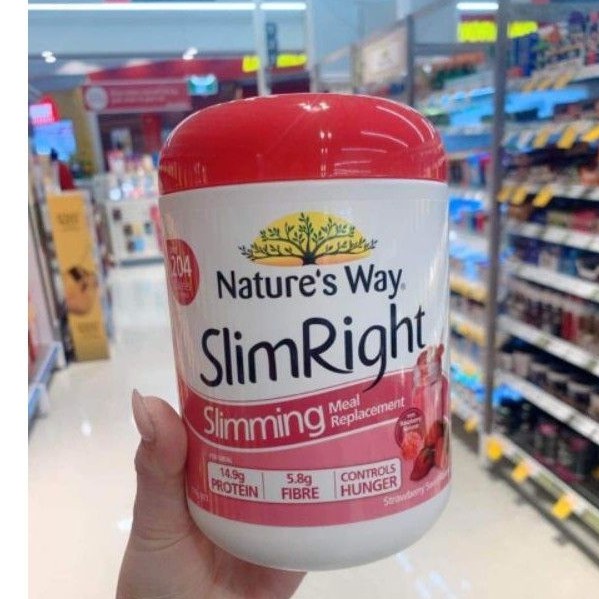 Sữa bột thay thế bữa ăn Nature's Way Slim Right