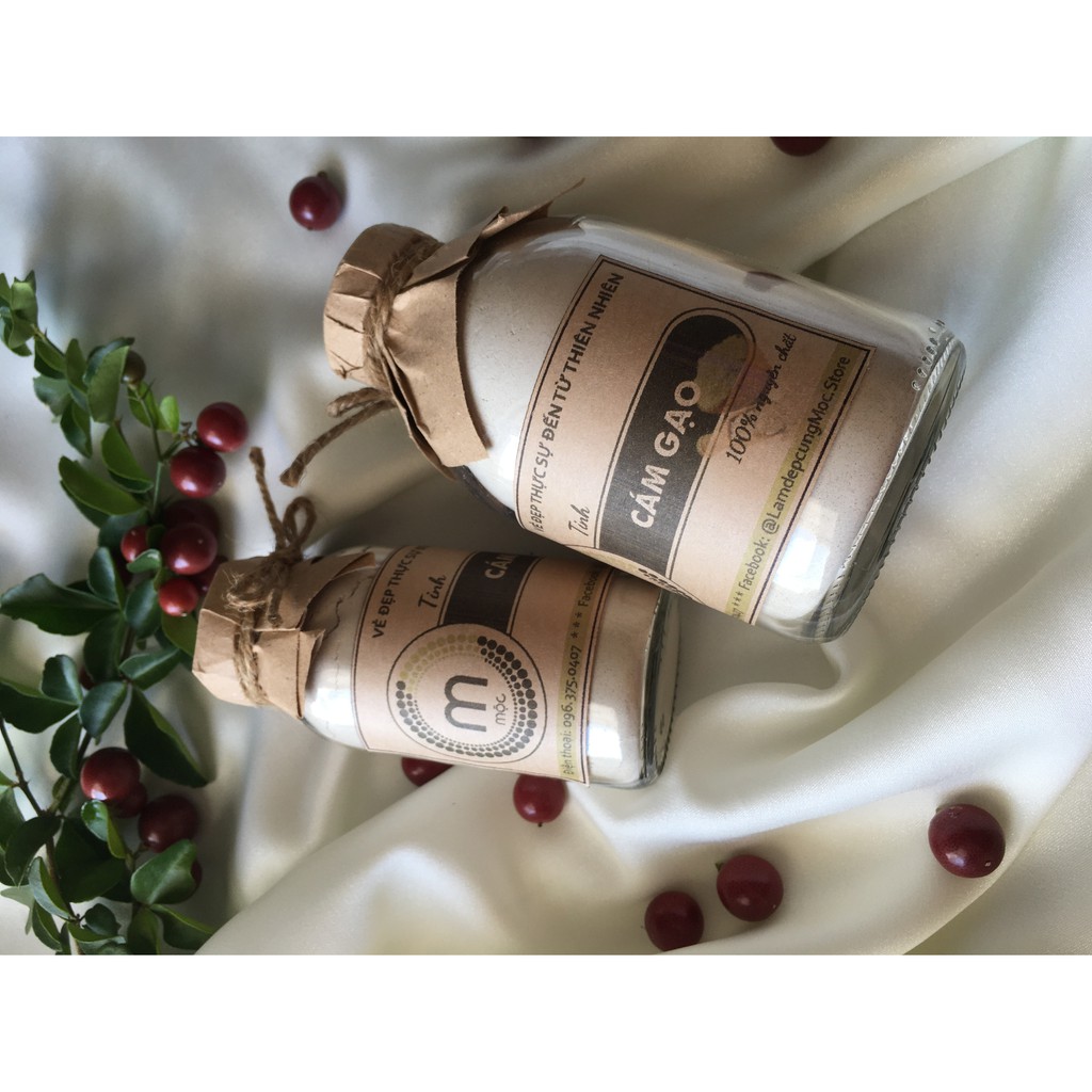 Bột Tinh Cám Gạo thiên nhiên đắp mặt nạ nguyên chất 200ml (140g) | BigBuy360 - bigbuy360.vn