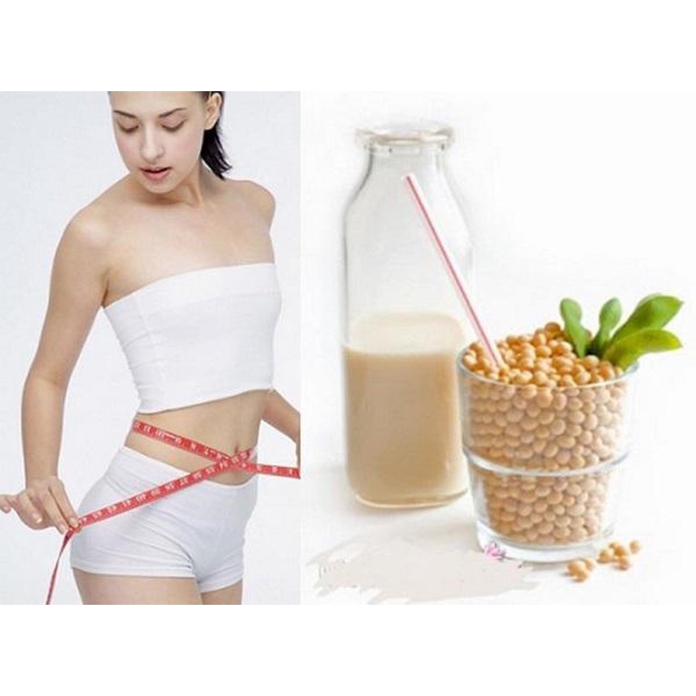 Bột mầm đậu nành nguyên xơ tăng size vòng 1- [hộp 500g]