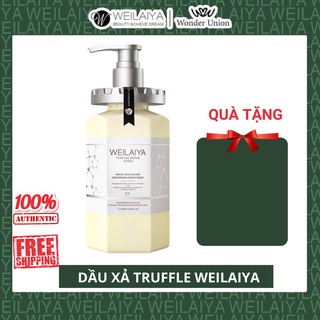 Dầu xả phục hồi Weilaiya đa tầng nấm Truffle 450ml giảm gàu, giảm dầu bết tóc, phục hồi tóc khô hư tổn
