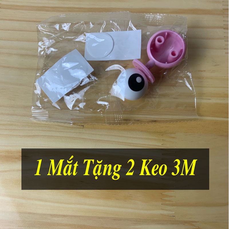 Mắt ếch gắn trang trí mũ bảo hiểm, phụ kiện gắn mũ bảo hiểm độc lạ hottrend, Top Phượt