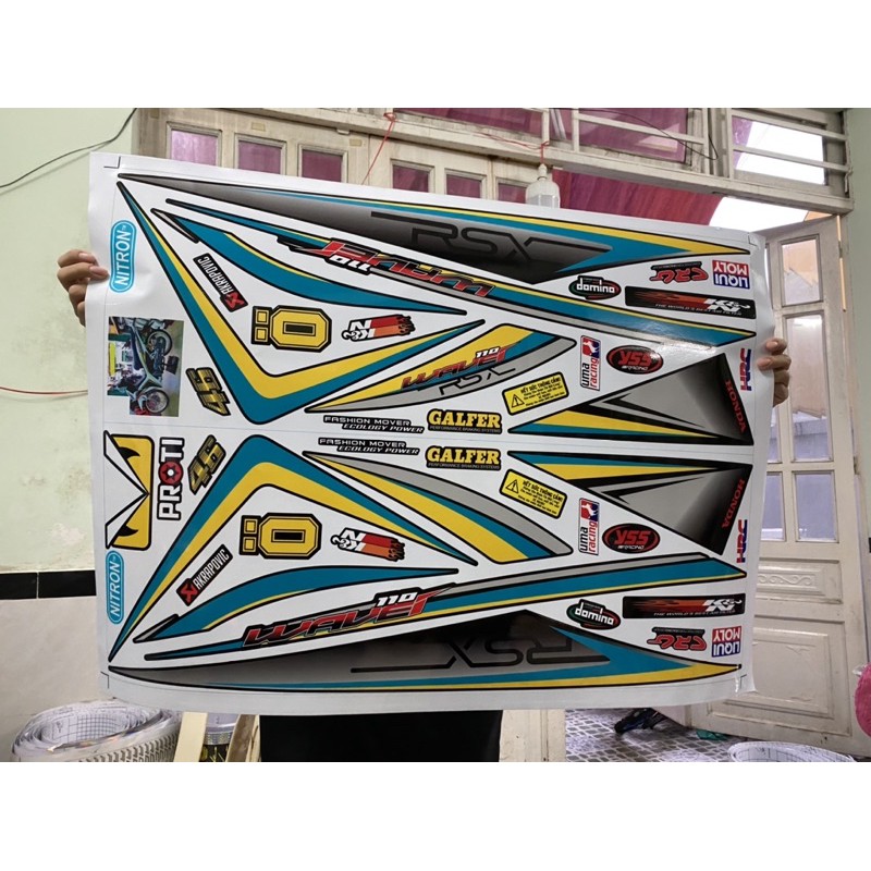 Tem chế xe wave Rsx 2014