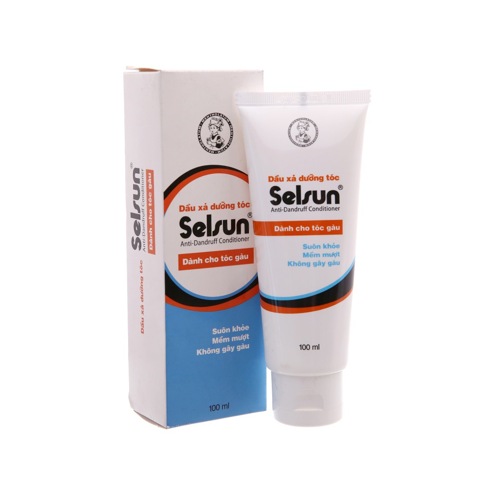 DẦU XẢ SELSUN [Tuýp 100ml] - Dầu xả dưỡng tóc, ngăn ngừa gàu