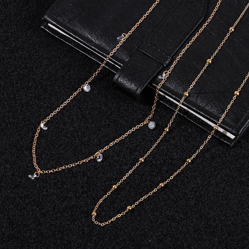 EUTUS Dây Chuyền Bodychain Mặc Bikini Thời Trang