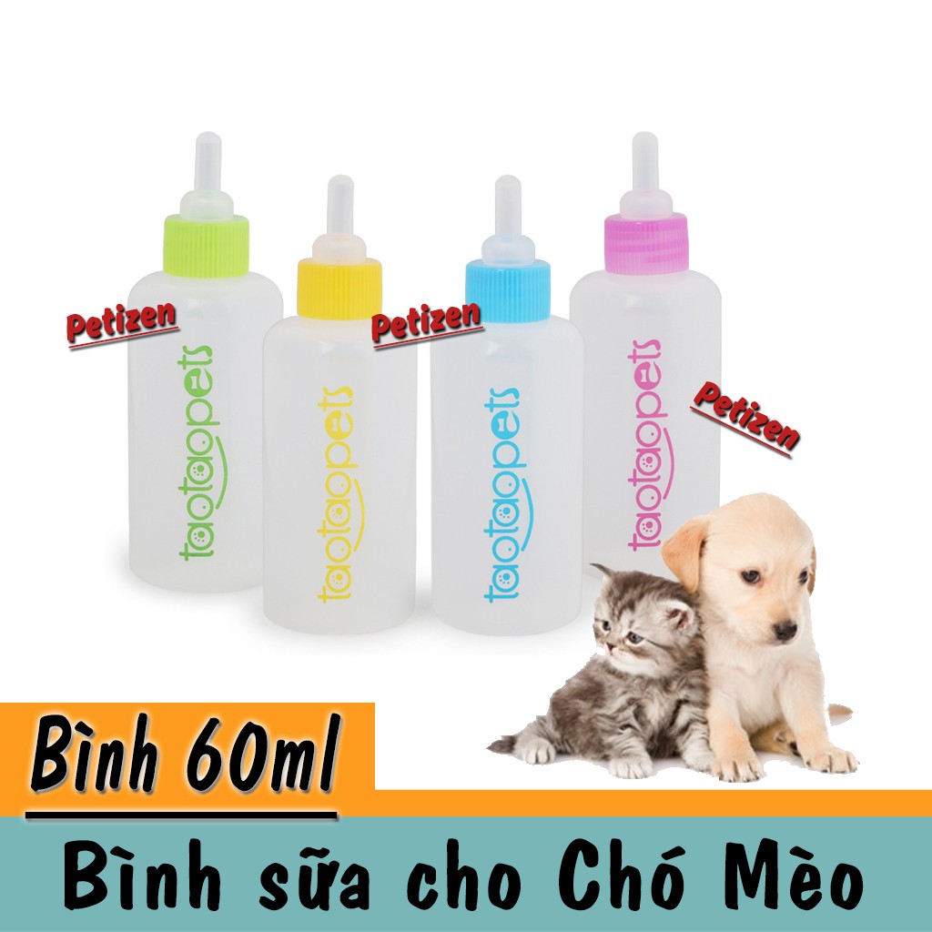 Bình sữa 60ml cho Chó Mèo con