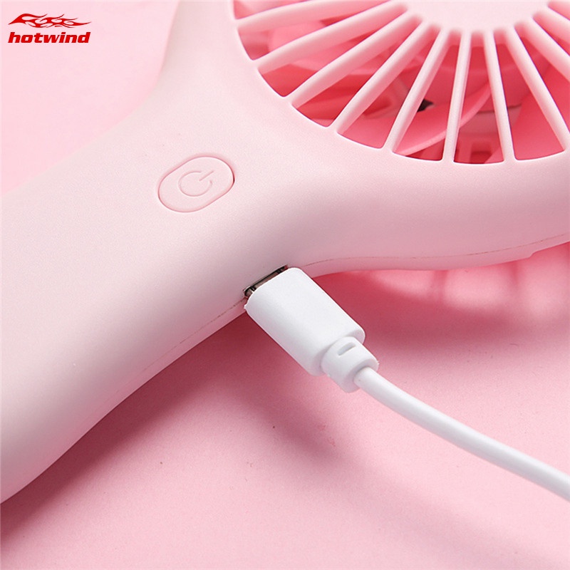Quạt Cầm Tay Mini Dễ Thương Có Thể Sạc Lại Bằng Cổng USB Dùng Trong Nhà / Ngoài Trời