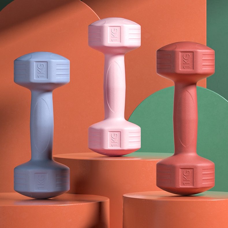 Tạ tay nữ tập YOGA thiết bị tập tạ giảm cân thon tay 1kg/2kg/3kg Tạ Tay Dumbbells - Siam sport