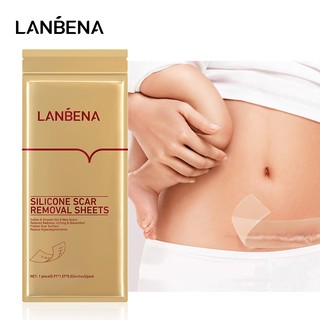 [Hàng mới về] Miếng dán silicon xóa sẹo và vết rạn da Lanbena