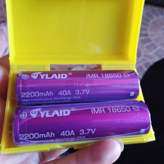 [HCM][HỎA TỐC] Pin sạc Cylaid 18650 Tím chính hãng