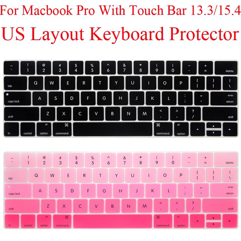 Nắp bàn phím bảo vệ thích hợp cho Macbook Pro 13 Touch Bar A1706 A1989 A2159
