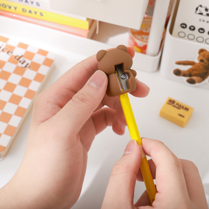 Đồ Chuốt Bút Chì Bằng Thép Không Gỉ Hình Khủng Long Dễ Thương