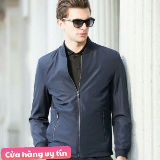 Áo khoác dù nam phối dây kéo trắng size XL , XXL
