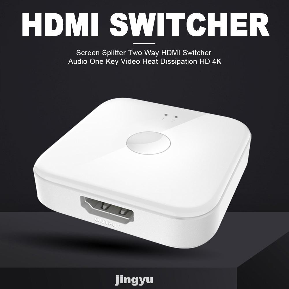 Bộ Chuyển Đổi Hdmi Hd 4k Thiết Kế Nhỏ Gọn Tiện Dụng Cho Gia Đình / Văn Phòng | BigBuy360 - bigbuy360.vn