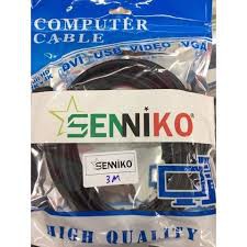 Cáp HDMI SENNIKO tròn1.5m, 3m, 5m ,10m Chính hãng Bảo hành 1 năm