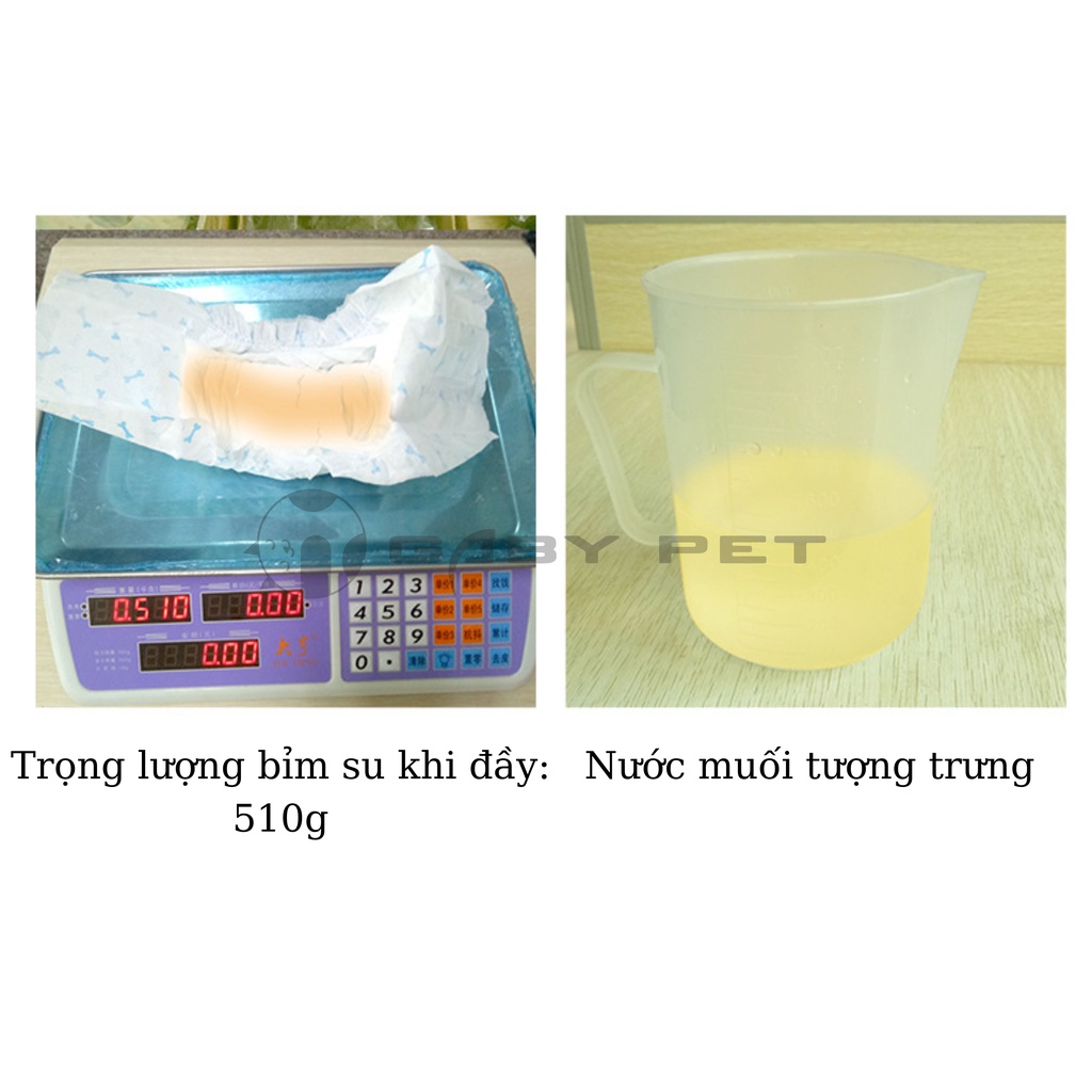 Bỉm Chó Đực GABY PET Siêu Nhẹ Thấm Hút Vượt Trội