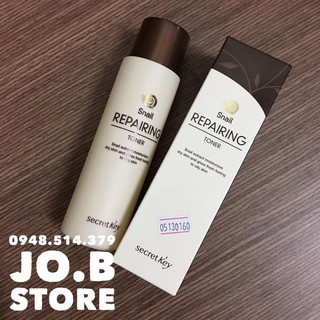 Nước Hoa Hồng Secret Key Snail Reparing Toner 150ml
