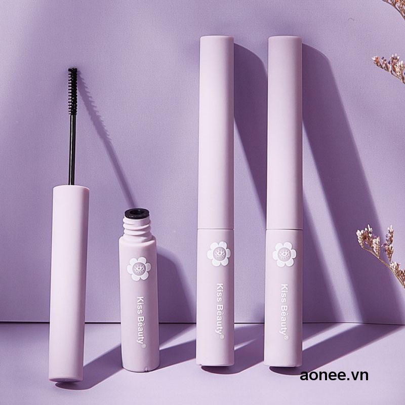 ✨✨Mascara KissBeauty đầu cọ nhỏ trang điểm uốn cong lông mi chống nước chống mồ hôi không lem
