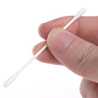 Hộp 12 Tăm bông sơ sinh cho bé Tú phương loại đẹp, bông tăm cho bé vô khuẩn tiệt trùng