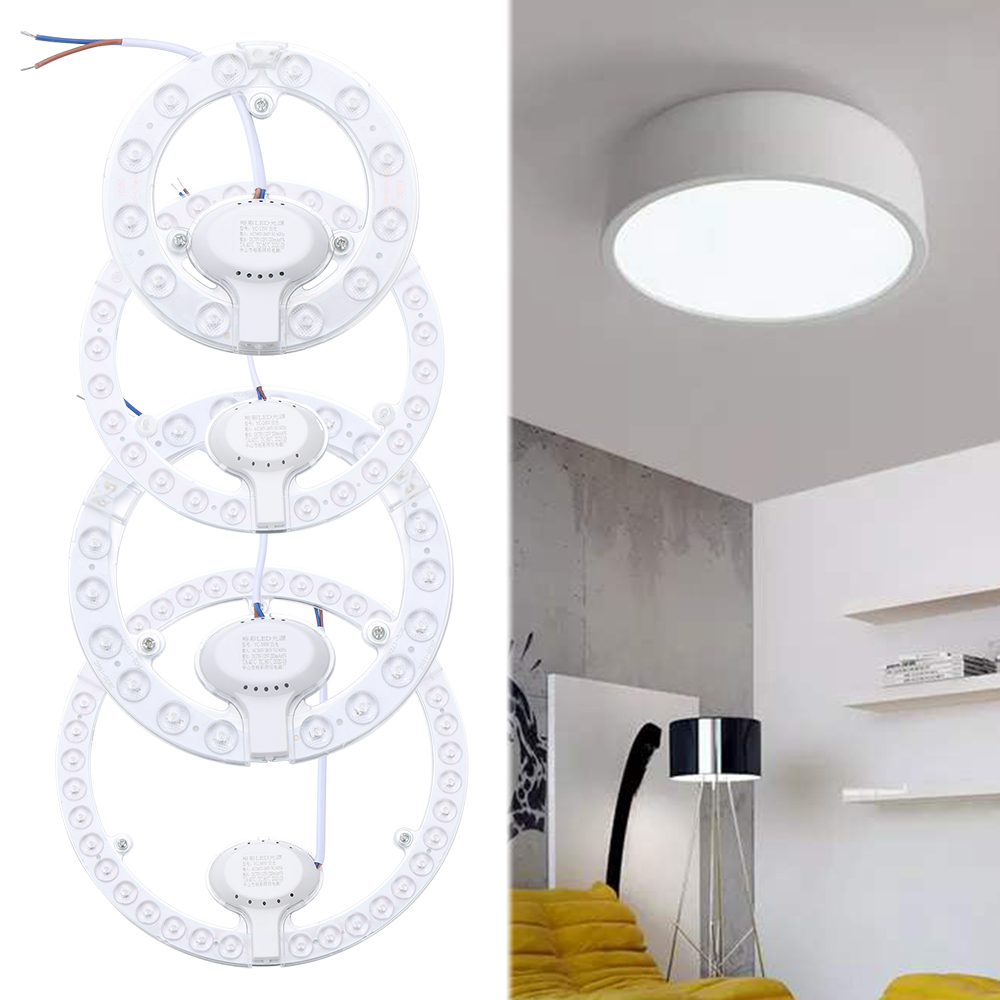 Bảng Đèn Led Gắn Trần Ánh Sáng Trắng Ac185-265v 12w 18w 24w 36w