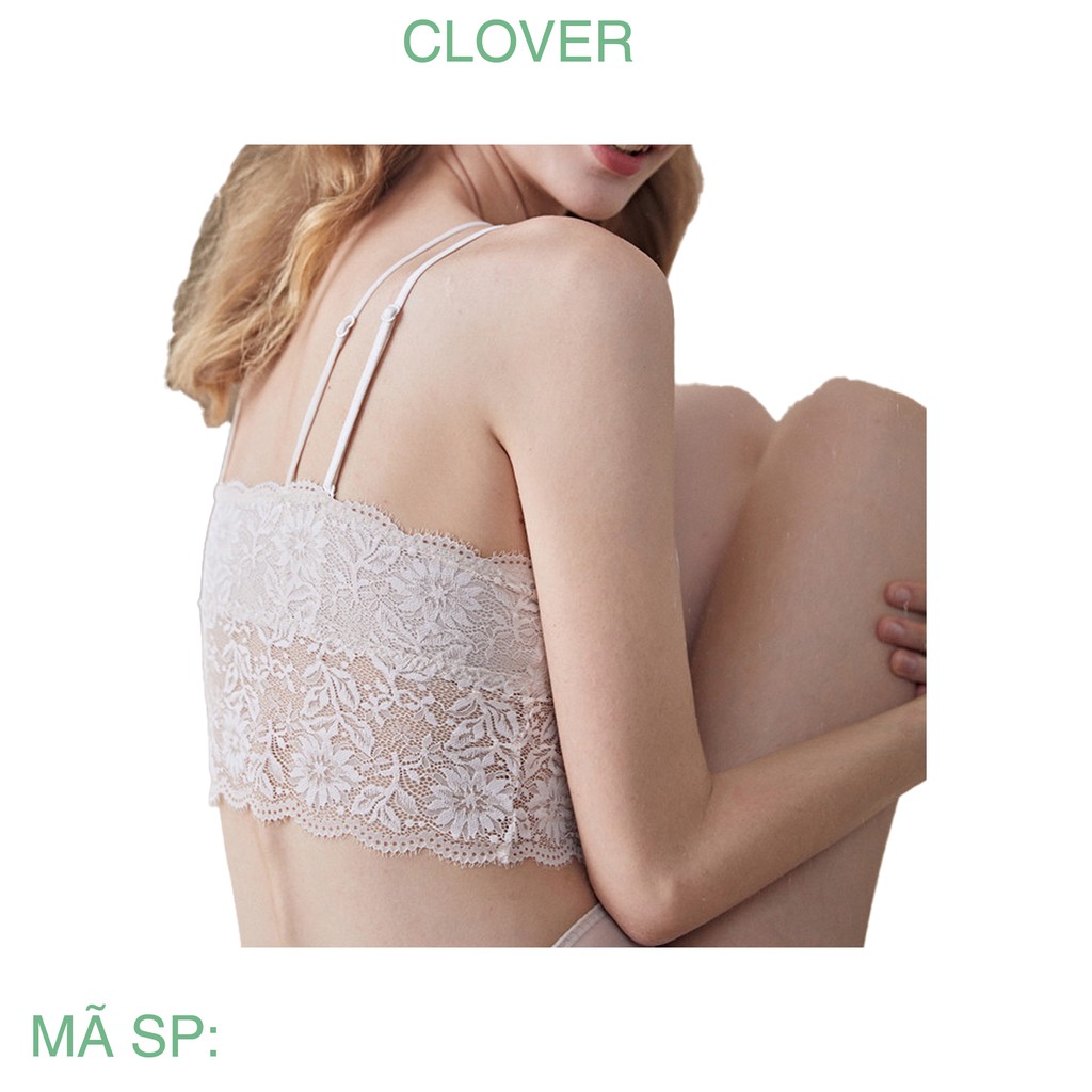 Áo Lót Nữ Ren Nâng Ngực 2 Dây Sexy Thoáng Mát ELSA BRA - 9965