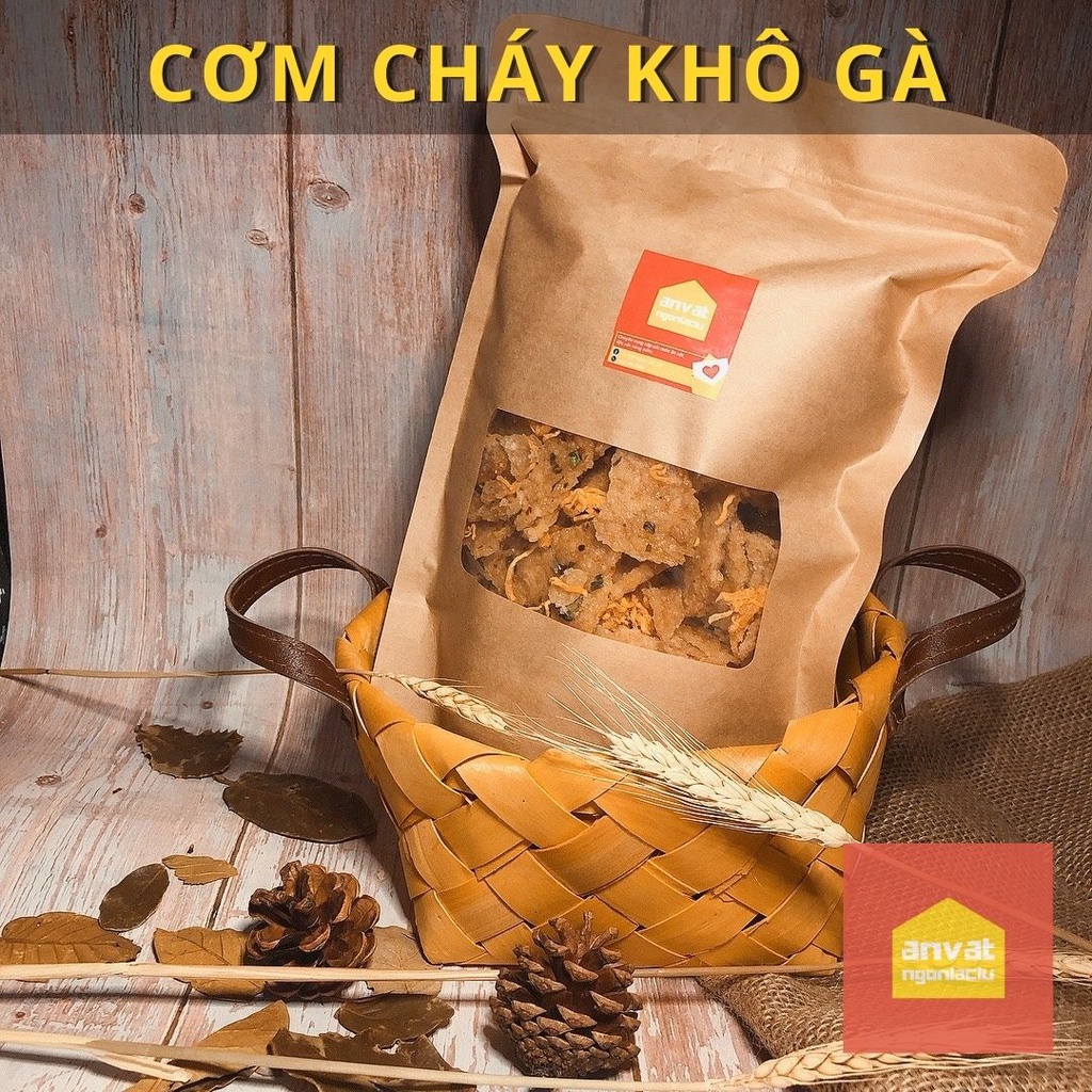 500g Cơm Cháy Khô Gà NGON GIÒN ĐẶC BIỆT - Ăn Vặt NGON LĂC LƯ