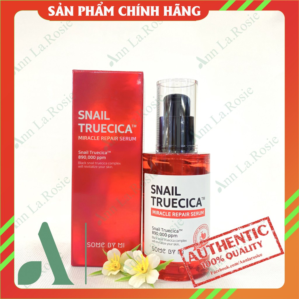 Serum Snail TrueCica Miracle Repair  Some By Mi cho da bị sẹo mụn 50ml