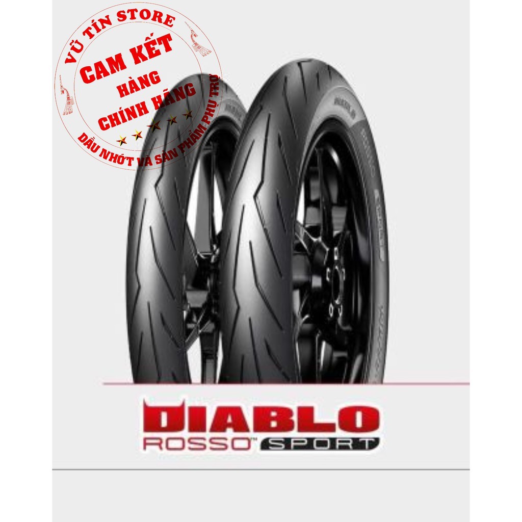 Vỏ xe máy Pirelli Diablo Rosso Sport 100/80-17