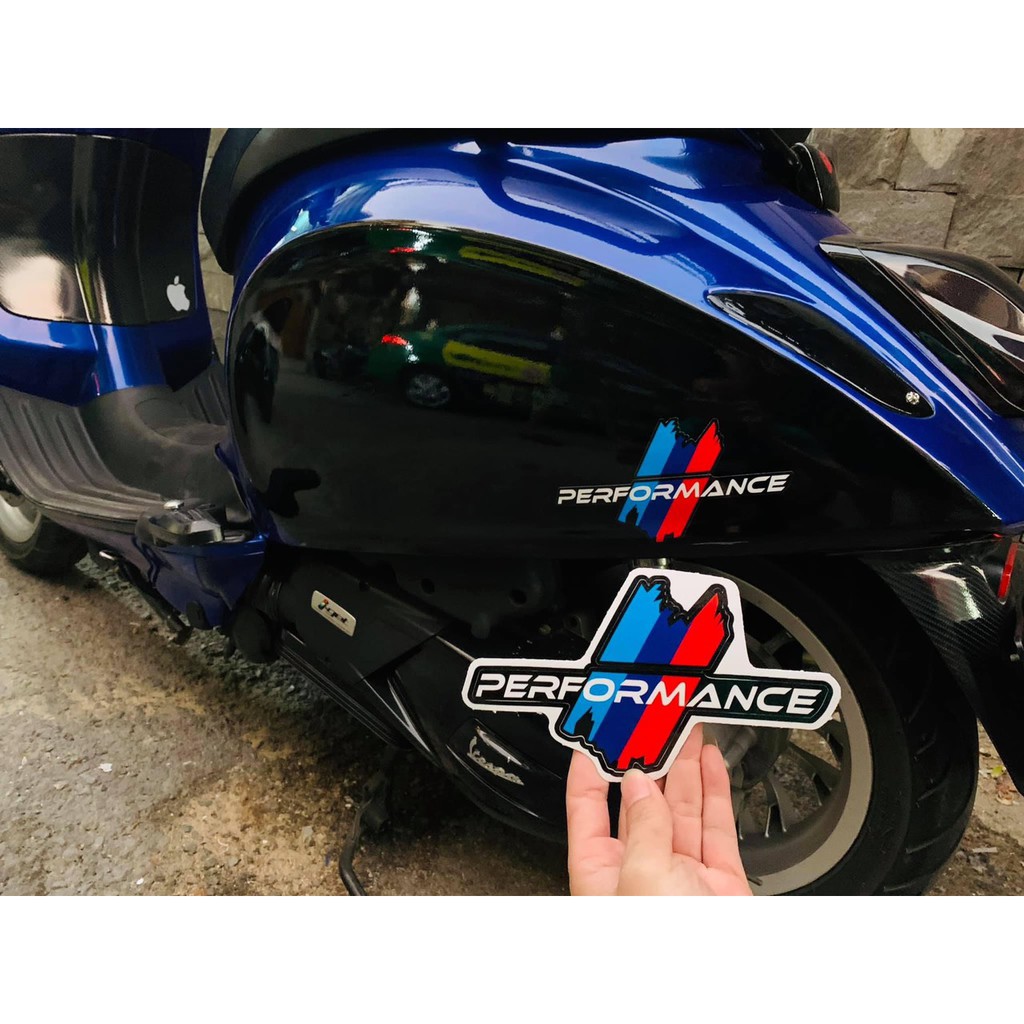 Tem Decal Performance nhiều màu