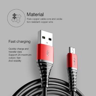 Cáp Sạc Nhanh Cổng Micro Usb Dài 1m Cho Điện Thoại Android