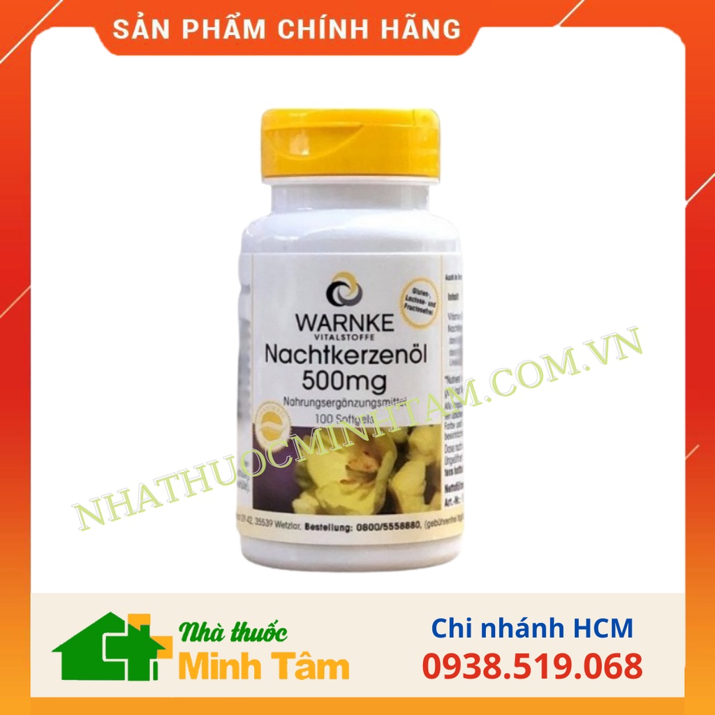 Tinh dầu Hoa Anh Thảo Đức  Warnke Nachtkerzenol 100v dành cho nữ giới