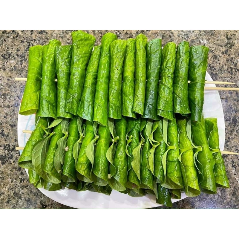 Bò cuộn lá lốt 1 khay ( 16-20 cuốn )