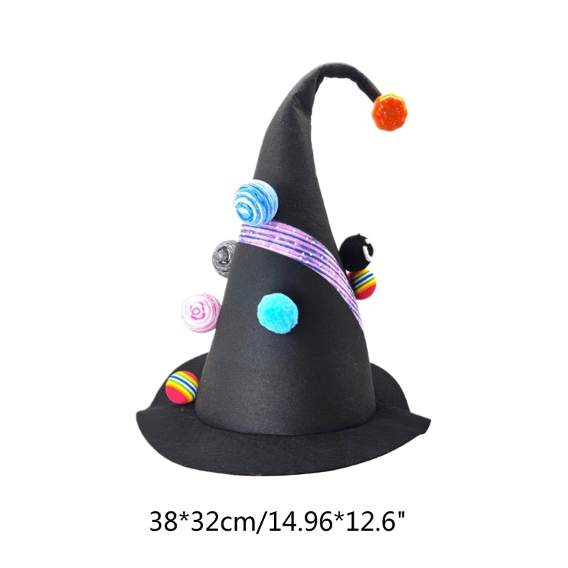 Mũ Phù Thủy Hóa Trang Halloween Hoạt Hình