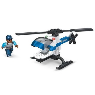 Lắp Ráp MEGA BLOKS Mô Hình Máy Bay Trực Thăng