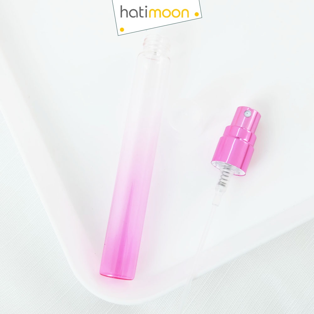 Chai chiết nước hoa, lọ chiết nước hoa thủy tinh 10ml nhiều màu, H0028