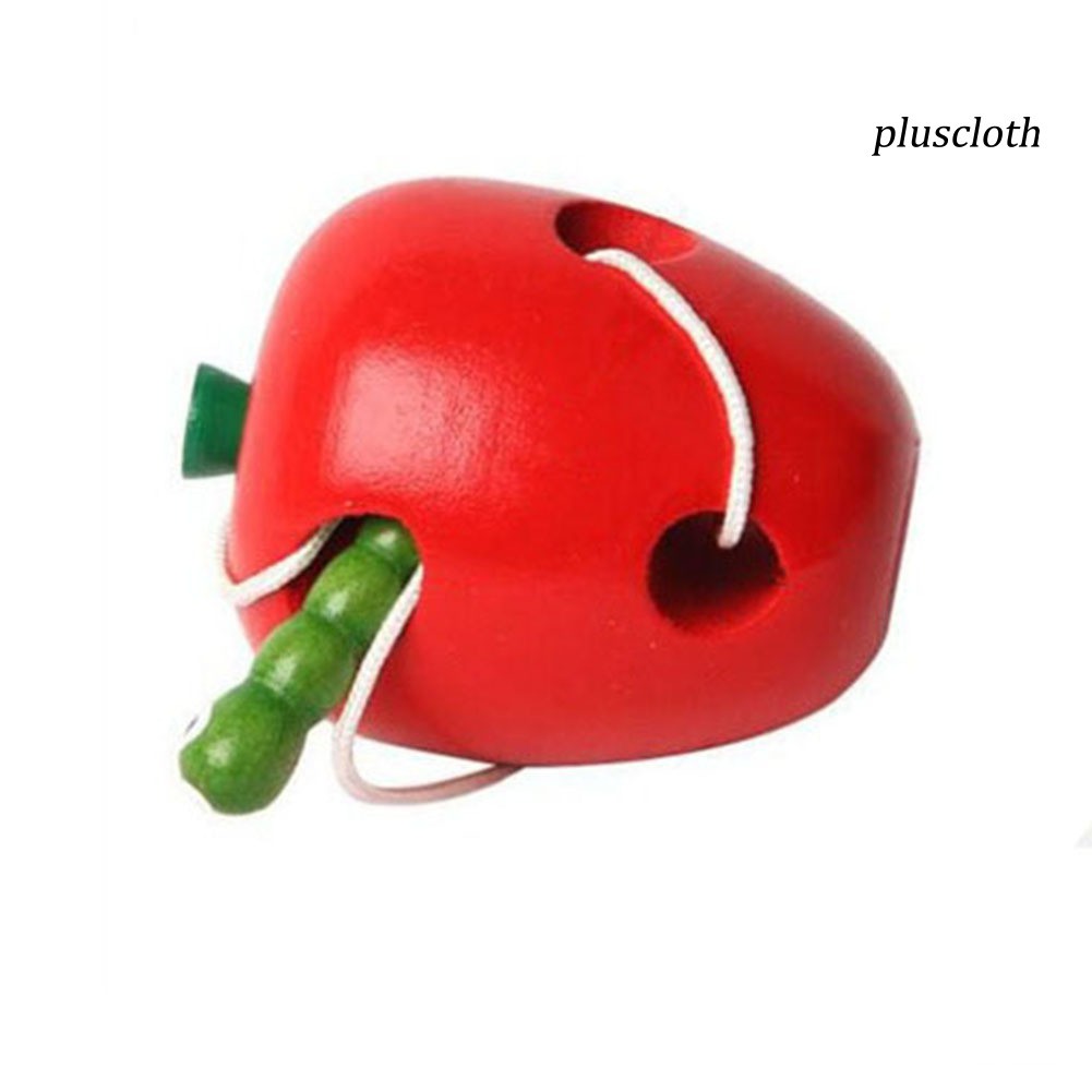 Đồ Chơi Sâu Ăn Trái Cây Bằng Gỗ Cho Bé