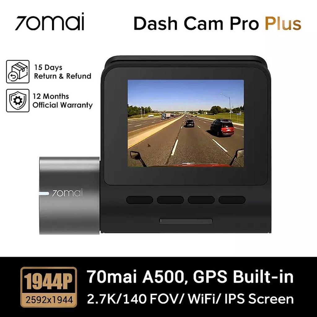 [CHÍNH HÃNG] Camera hành trình Xiaomi 70mai Dash Cam Pro Plus FULL HD 1080P | 70mai A500 | BigBuy360 - bigbuy360.vn