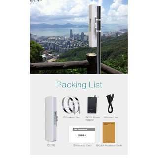 COMFAST CF-E312A: GIẢI PHÁP WIFI NETWORK BRIDGE