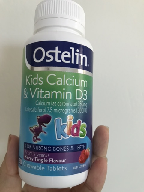 Ostelin kids calcium & vitamin D3 90 chewable