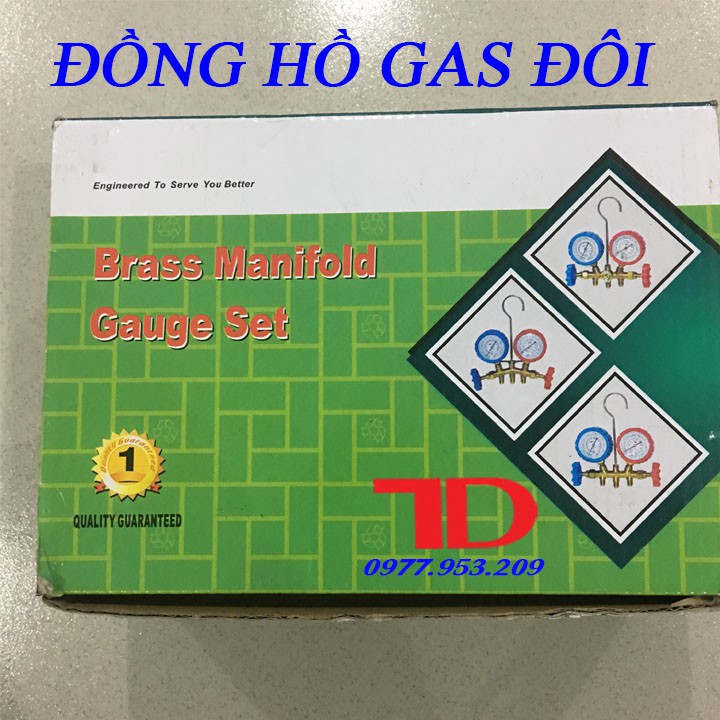 Đồng hồ đo áp suất gas máy lạnh