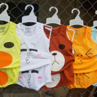 Set catter ba lỗ gấu nâu