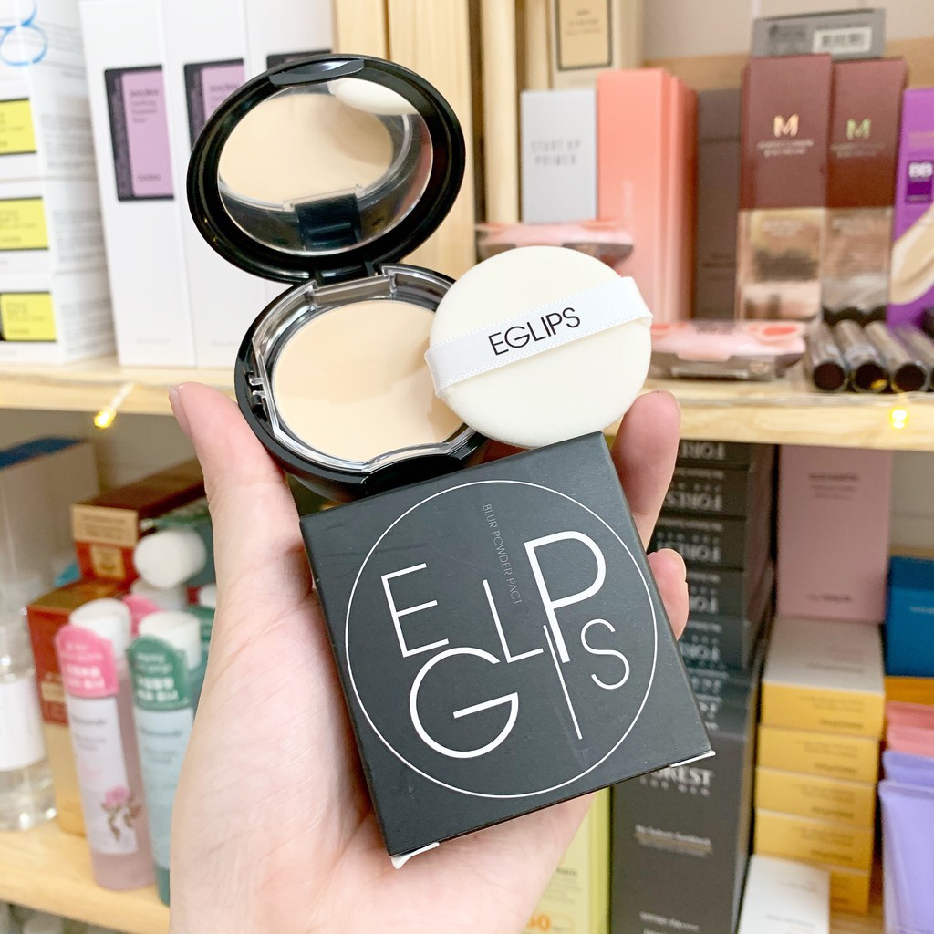 Phấn Phủ Kiềm Dầu Eglips Blur Powder Pact 10gr Queenbeauty