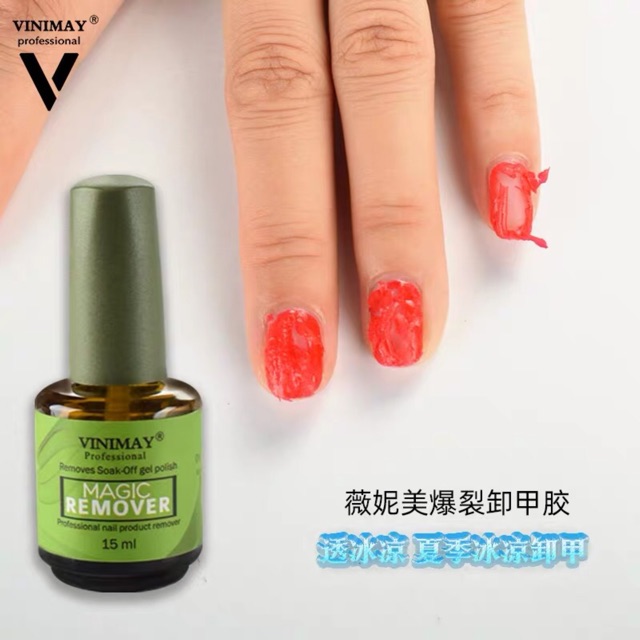 phá gel móng tay vinimay nước phá gel thần thánh vinimay