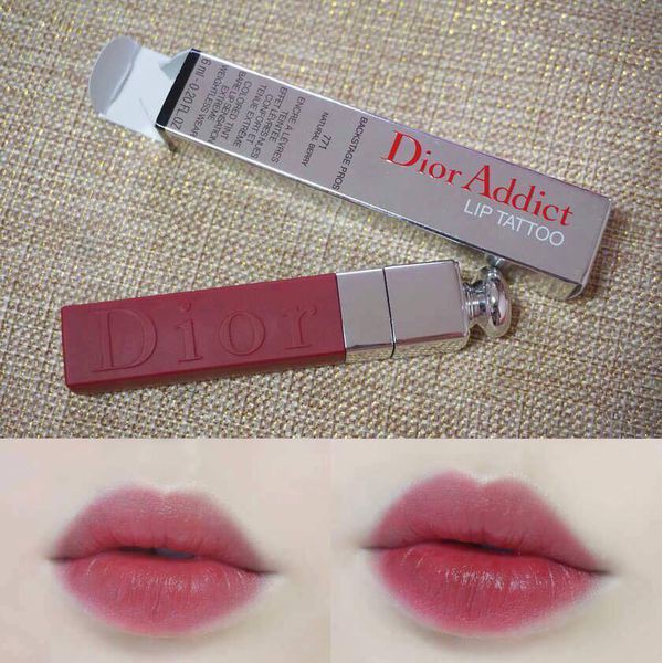 Son Dior Addict Lip Tattoo Màu 771 Natural Berry Tint Phiên Bản 2022