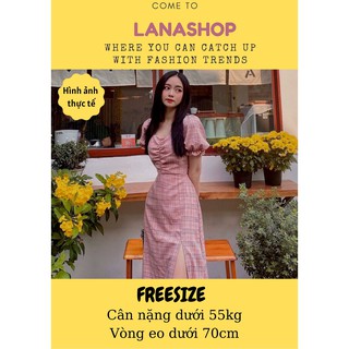 [ 🍊🍊🍊 Siêu phẩm ] - Maxi hồng nhún ngực